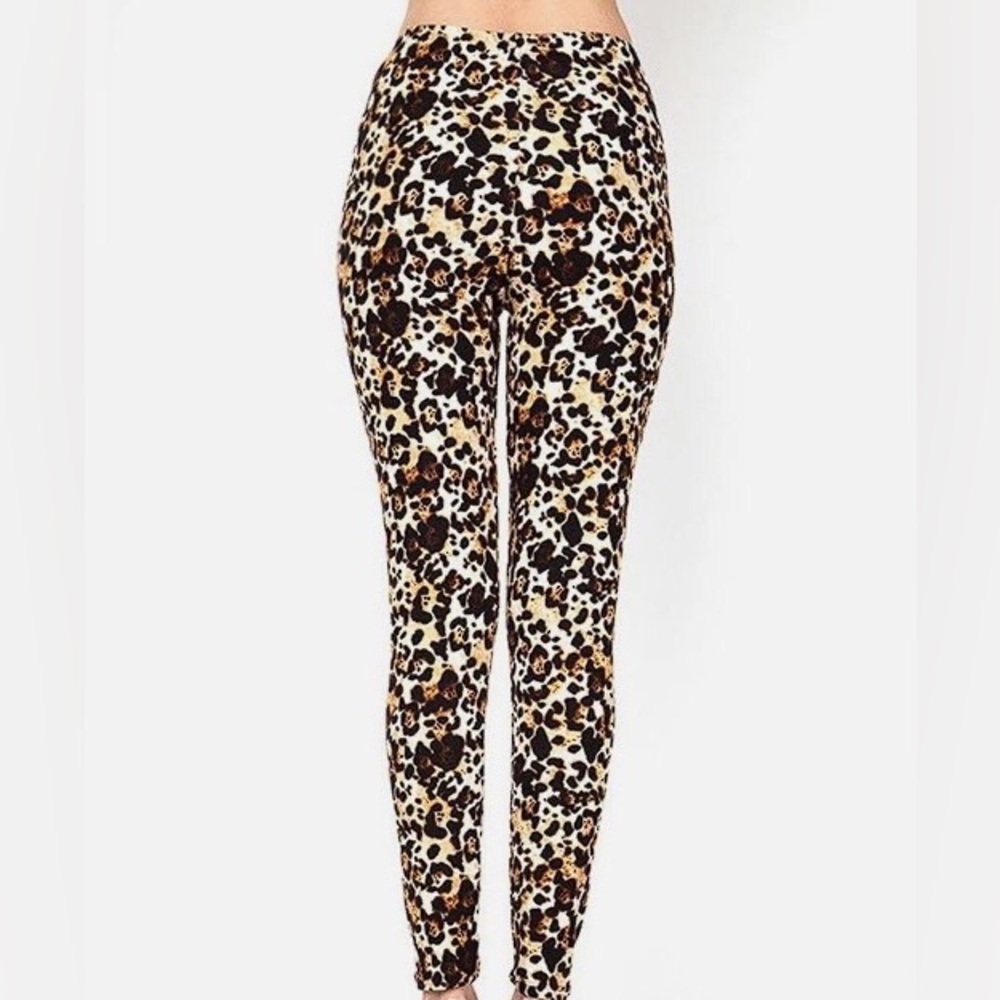 Leopard Print Women's Leggings